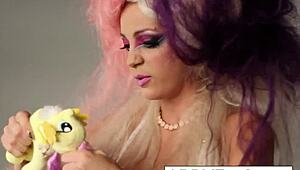 Abigail Teases During Music Photoshoot Session