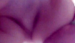 amateur couple enjoys bent over doggystyle in shower bath