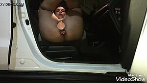 Pamela Santos Masturbating In The Car!