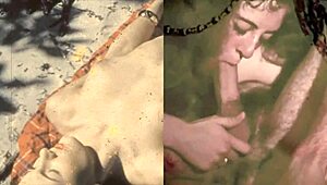 Watch a mature Victorian English gentleman indulge in his secret life