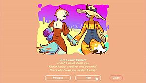 odymos lgbt hentai game episode 8 features outdoor adventures in a public museum