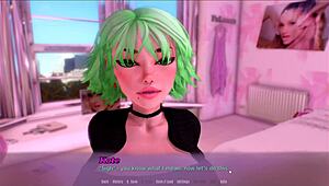 Step Sister's Taboo Hentai Photoshoot Teases Emo Slut Outfit