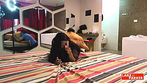 Room casting with julissa venezolana, bent over for vagina and ass licking until orgasm