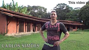 Elisa Sanches meets fans for anal orgy fun