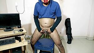 Experience the ultimate pleasure of watching porn and almost cumming in your hand