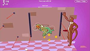 odymos lgbt hentai game episode 8 features outdoor adventures in a public museum