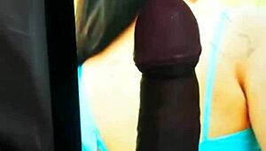 Trisha Krishnan gets rough cum tribute 😈