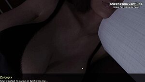 Dual family spying ignites passion with hot milf's big boobs and ass