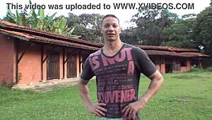 Elisa Sanches meets fans for anal orgy fun