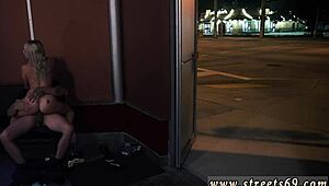 Short hair teen swallow strapon anal threesome