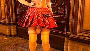 Виждал ли си 3D хентай с вибрации на близалка? Тази японска тийнейджърка 18+ аниме се развихря с карикатурно чукане.