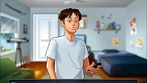 Stepsister Gives Handjob For Fans In Summertime Saga Cap 5