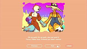 odymos lgbt hentai game episode 8 features outdoor adventures in a public museum