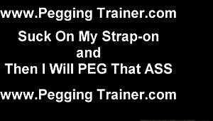 You dont need to be afraid of my big strapon cock dominating you in pov femdom bdsm