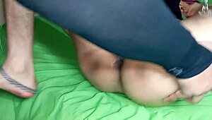 Indian Bhabi Gets Her Pussy Fucked Hard In Cowgirl Position While Riding In The Room