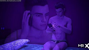 Girl Teasingly Rubs My Cock in This Game Comic Story 15