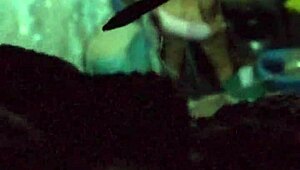 Magaly Sea Exposes Her Pussy In Voyeur Scene