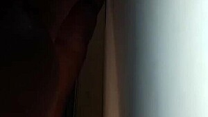 ebony milf fucking rough at the gloryhole?