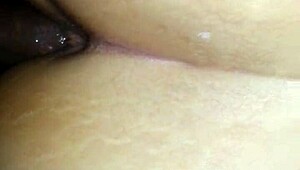 Big Booty Chick Cums on Dick During Penetration