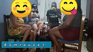 Uninvited at girlfriend's house party with sorayyaa