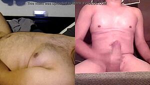 i watched two gay guys jerk off and cum on skype