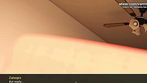 Dual family spying ignites passion with hot milf's big boobs and ass