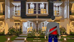 does the lonely housewife need sexual company in hentai?