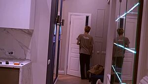 Bathroom Blowjob: Casey Donovan and David Galager in Gay Porn Video