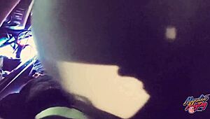 King Kreme boldly fucks and sucks in public truck