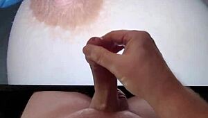 Australian amateur gets a monster cock cum tribute