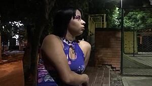 Ebony amateur sucks cock and fucks hard in homemade video