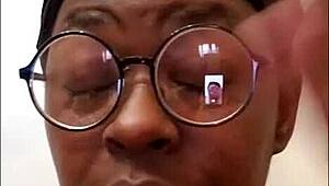 Amateur Ebony Solo Performer Explores Kinky Interests In Q 10