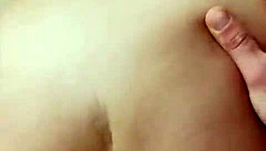 Young Amateur Couple Engages In Intense Fucking On The Floor. The Brunette Teen 18+ With Big Ass Gets Gaped Hard.