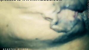 My big tits bounce as his monsta cock roughly fucks my ass, fillin it with cum. Oh god, it's so deep!