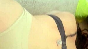 Veronica Martin gets her ass fucked in thong panties