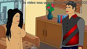 does the lonely housewife need sexual company in hentai?