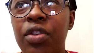 Amateur Ebony Solo Performer Explores Kinky Interests In Q 10