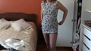 Stepmother drags stepson to motel for first-time wild fucking lessons!