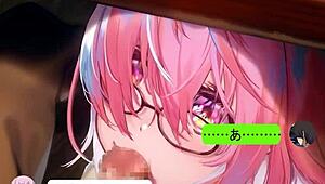 Mashu se cuela pa una mamada sigilosa estilo hentai