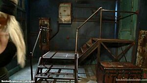 Huge Tits Milfs Bound in Bondage for Anal Submission