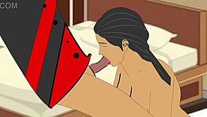 does the lonely housewife need sexual company in hentai?