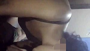 Cute 18+ Teen Wife Sucks Huge Monster Big Black Cock to Intense Orgasm and Receives Cumshot