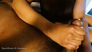 This Sexy Lady Drives Me Wild with Her Oily Handjob Skills Every Time.