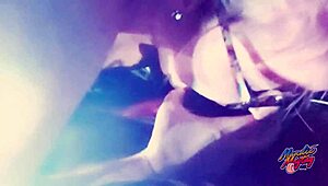 King Kreme boldly fucks and sucks in public truck