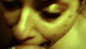 This Dirty Latina Is Sucking That Monster Big Black Cock So Hard!