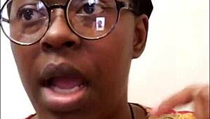 Amateur Ebony Solo Performer Explores Kinky Interests In Q 10