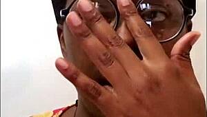 Amateur Ebony Solo Performer Explores Kinky Interests In Q 10