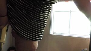 Watch SSBBW's Standing Orgasm by the Window!