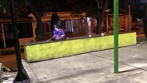 Ebony amateur sucks cock and fucks hard in homemade video