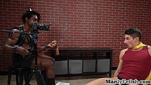 Leather stud barebacks cosplay bottom!